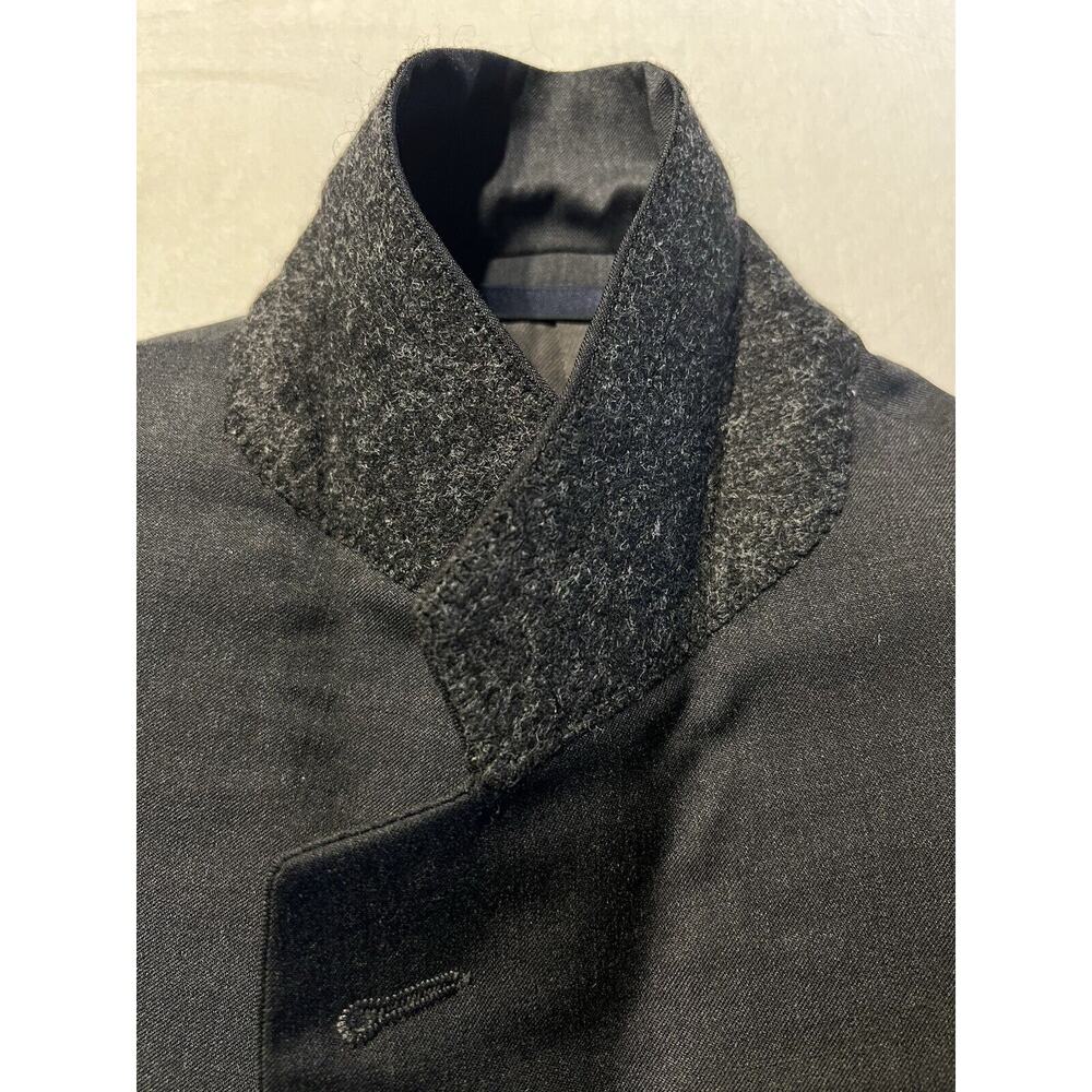 Burberry London 39S Charcoal Gray Super 100s Blazer Sport Coat Jacket - Picture 12 of 14